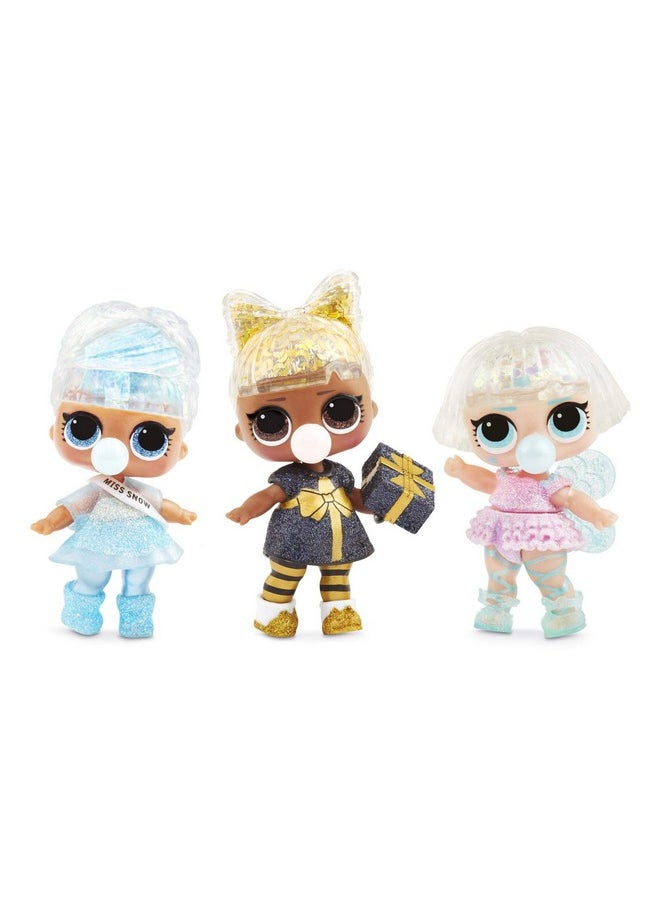 Glitter Globe Doll Winter Disco Series With Glitter Hair