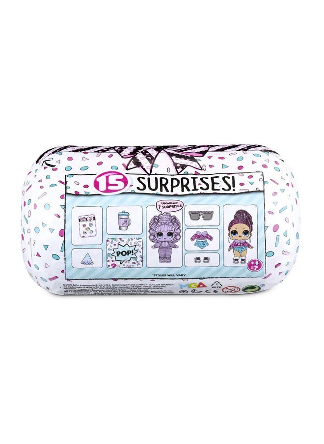 Lol Surprise Confetti Under Wraps Playset Rereleased Toy Doll With 15 Surprises Girls Gifts Baby Doll Set With Doll Accessories Birthday Present For Girls Ages 611 Years