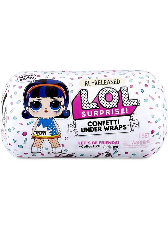 Lol Surprise Confetti Under Wraps Playset Rereleased Toy Doll With 15 Surprises Girls Gifts Baby Doll Set With Doll Accessories Birthday Present For Girls Ages 611 Years