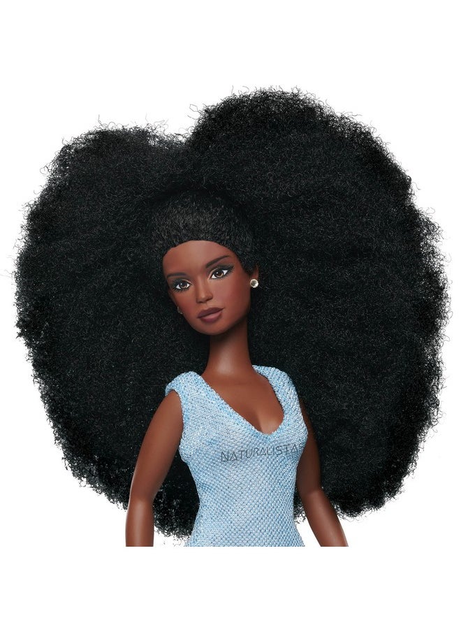 Naturalistas 11Inch Liya Fashion Doll And Accessories With 4C Textured Hair And Deep Brown Skin Tone Kids Toys For Ages By Just Play