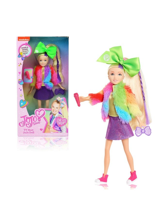 Jojo Siwa Fashion Doll Tv Host 10Inch Doll Kids Toys For Ages 3 Up By Just Play