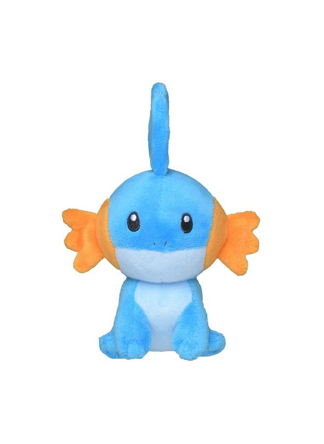 Center: Sitting Cuties: Mudkip Plush # 258 - Generation 3-6 In