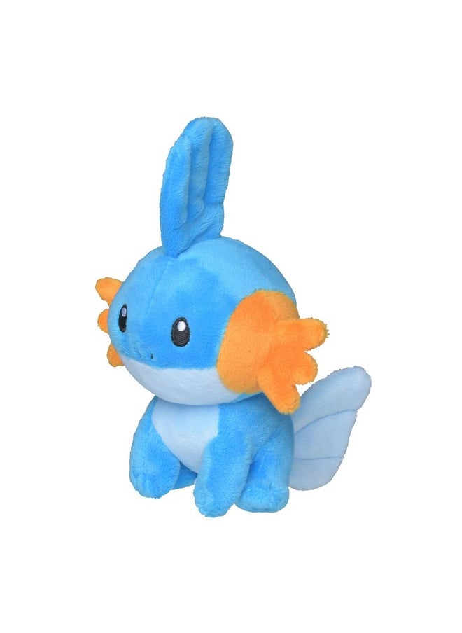 Center: Sitting Cuties: Mudkip Plush # 258 - Generation 3-6 In