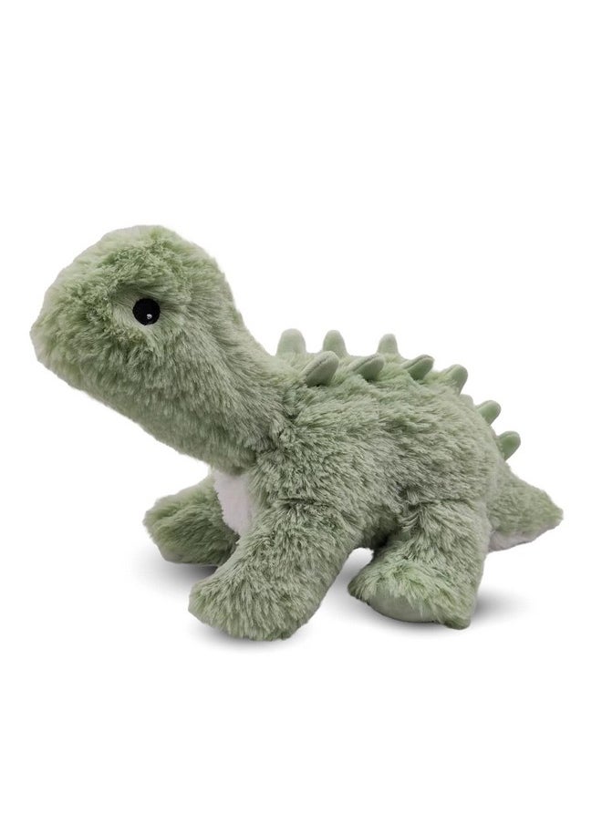 Green Long Neck Dinosaur Microwavable, Hot Or Cold For Cool Relaxation And Warm Relief, Lavender Scented Cozy Plush Animal