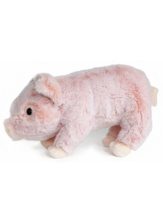 Lifelike Baby Pig Stuffed Animal Piggy - Piglet Plush Toy - 12 Inches Length (Original)