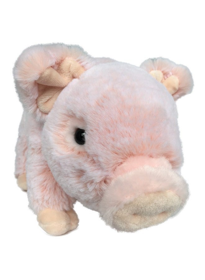 Lifelike Baby Pig Stuffed Animal Piggy - Piglet Plush Toy - 12 Inches Length (Original)