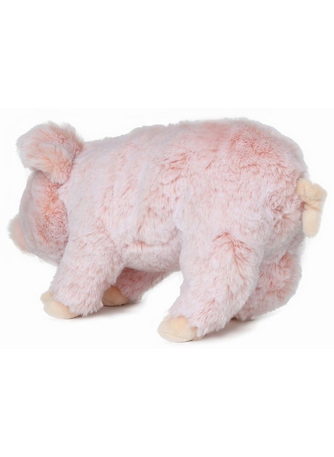 Lifelike Baby Pig Stuffed Animal Piggy - Piglet Plush Toy - 12 Inches Length (Original)