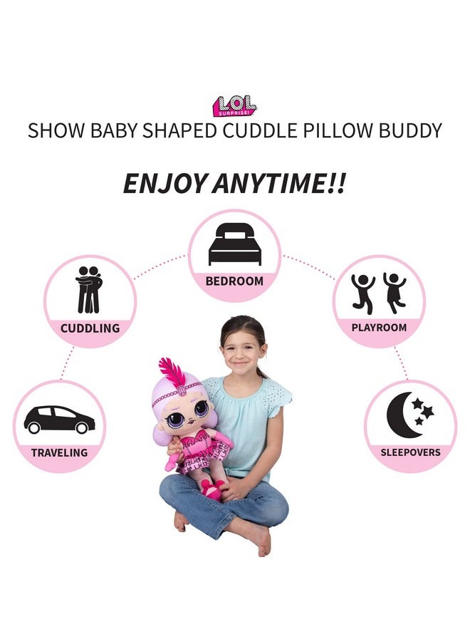 Rprise Show Baby Kids Bedding Super Soft Plush Cuddle Pillow Buddy, One Size, By Franco