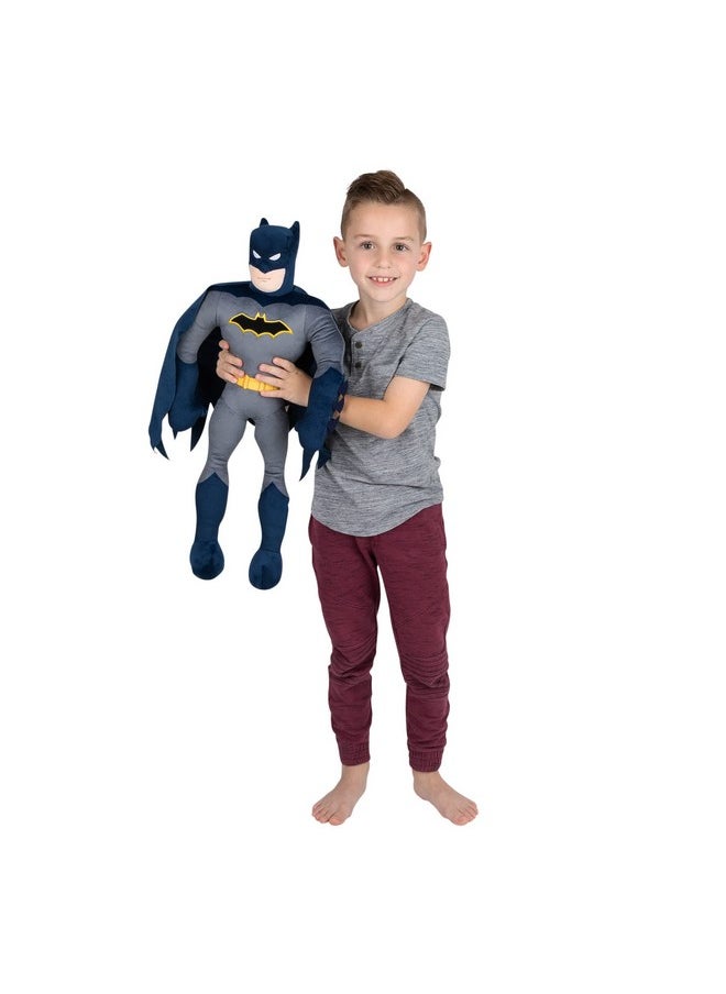 Kids Bedding Super Soft Plush Cuddle Pillow Buddy, One Size, Batman