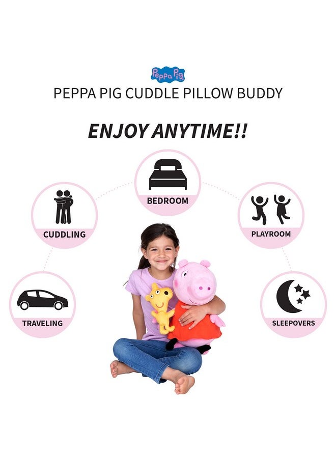 Pig Kids Bedding Super Soft Plush Cuddle Pillow Buddy, One Size, By Franco