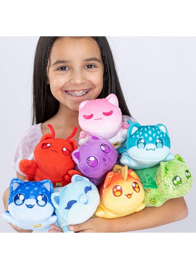 6” Meemeow Mystery Plush - Series 5; Youtube Gaming Channel, Blind Box, 1 Of 8 Possible Under The Sea Meemeows, Official Merch