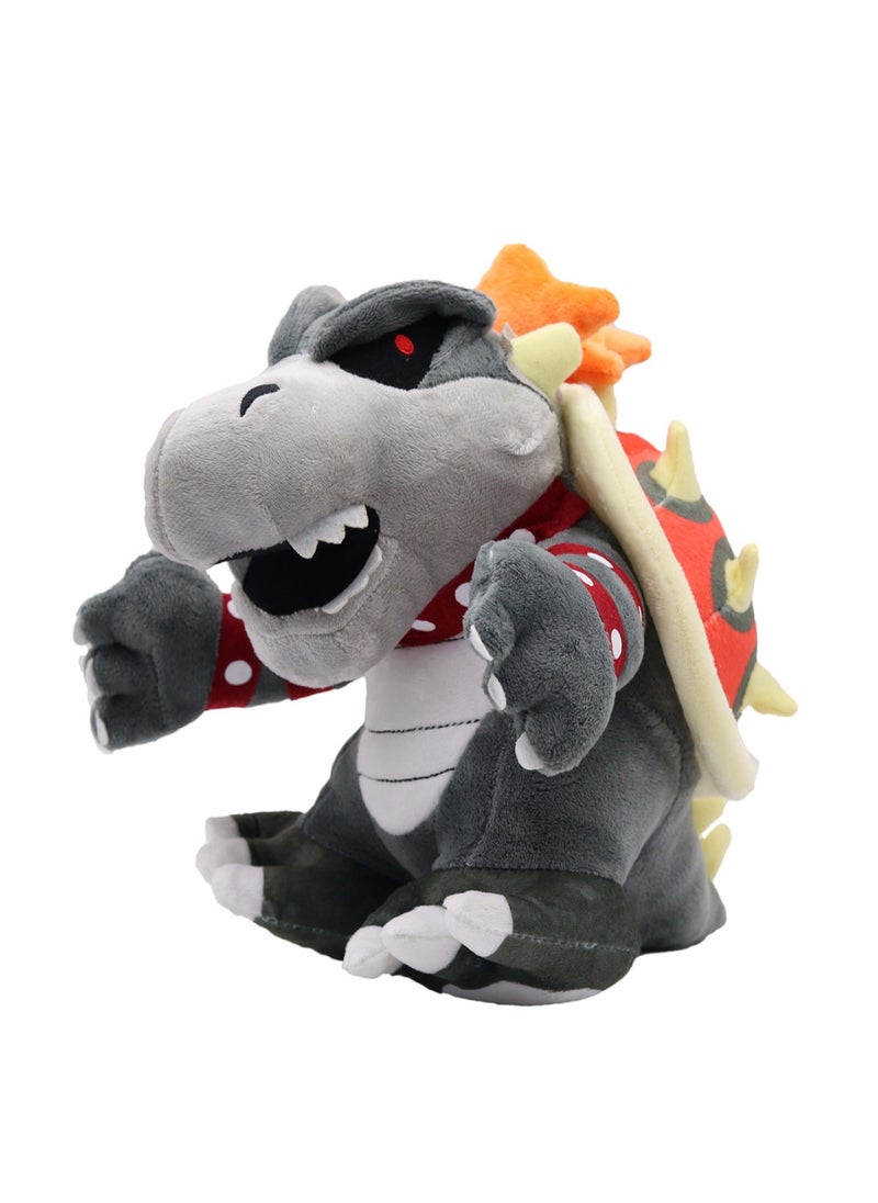 Popular Super Mario Doll Plumber Mushroom Plush Toy (Gray Kuba)