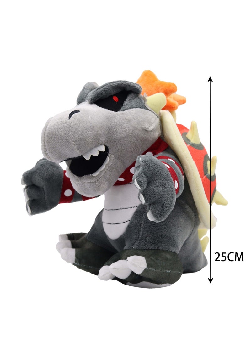 Popular Super Mario Doll Plumber Mushroom Plush Toy (Gray Kuba)