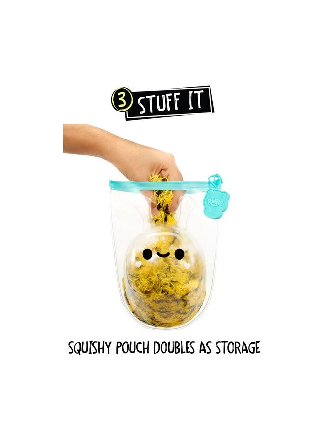 Bee Small Collectible Feature Plush - Surprise Reveal Unboxing Huggable Tactile Play Fidget Diy Ultra Soft Fluff