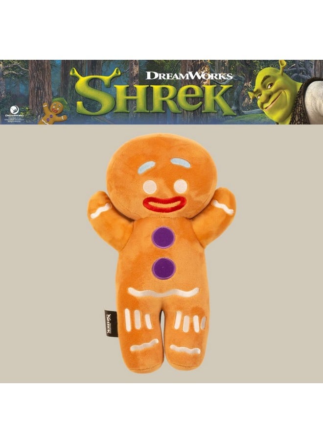 Shrek The Gingerbread Man Holiday & Christmas Bedding Super Soft Plush Cuddle Pillow Buddy, (Officially Licensed Product)