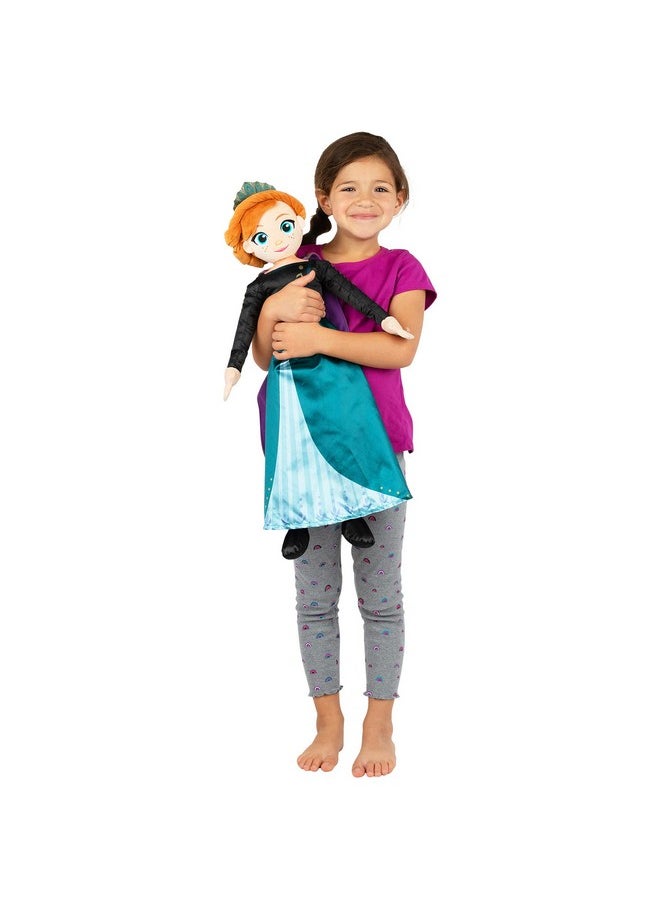 Frozen Anna Kids Bedding Super Soft Plush Cuddle Pillow Buddy, 