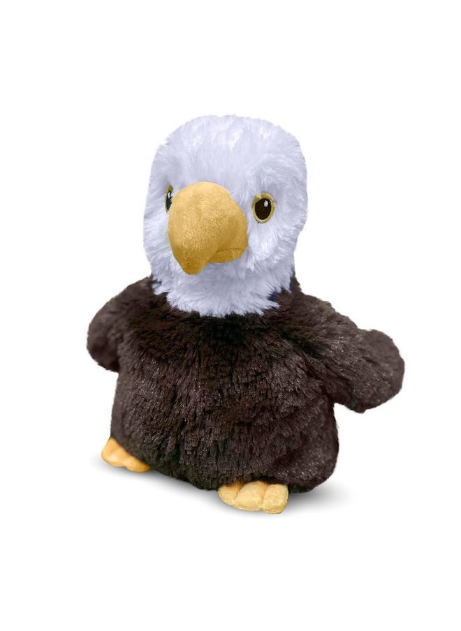 Eagle Microwavable, Hot Or Cold For Cool Relaxation And Warm Relief, Lavender Scented Cozy Plush Animal