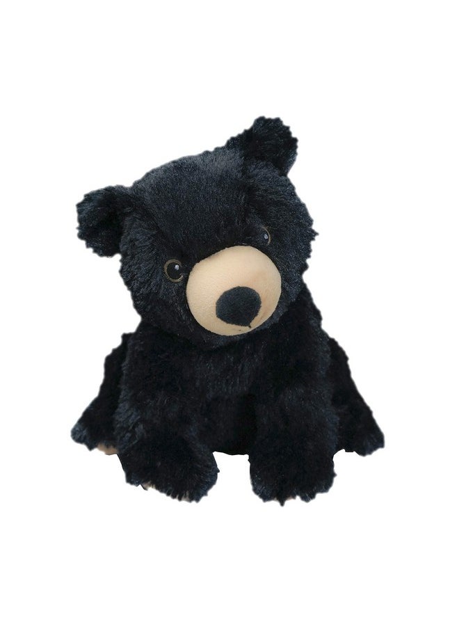 Black Bear Microwavable, Hot Or Cold For Cool Relaxation And Warm Relief, Lavender Scented Cozy Plush Animal