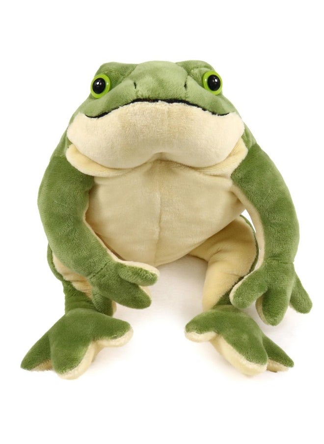 Wild Animal Small Stuffed Animals Zoo Family Plush Toy (Frog 8 Inches)