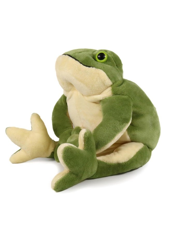 Wild Animal Small Stuffed Animals Zoo Family Plush Toy (Frog 8 Inches)