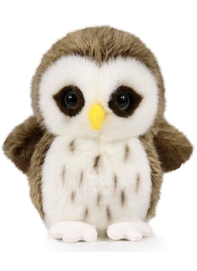 Wild Animal Small Stuffed Animals Zoo Family Plush Toy (Owl 6 Inches)