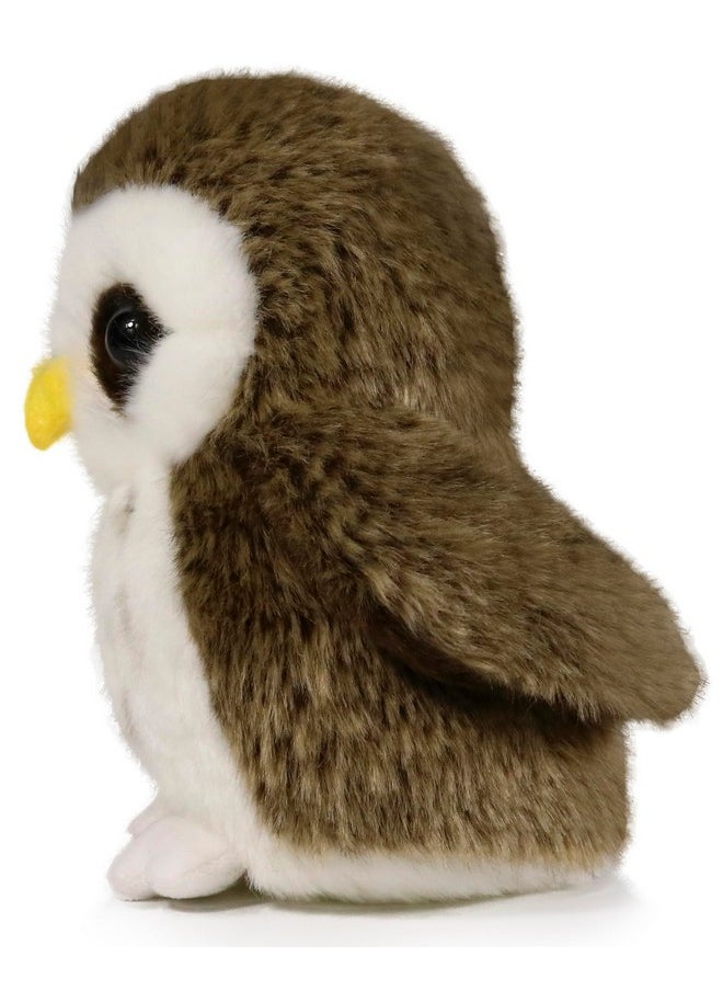 Wild Animal Small Stuffed Animals Zoo Family Plush Toy (Owl 6 Inches)