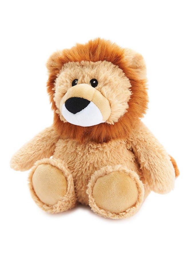 Lion Microwavable, Hot Or Cold For Cool Relaxation And Warm Relief, Lavender Scented Cozy Plush Animal