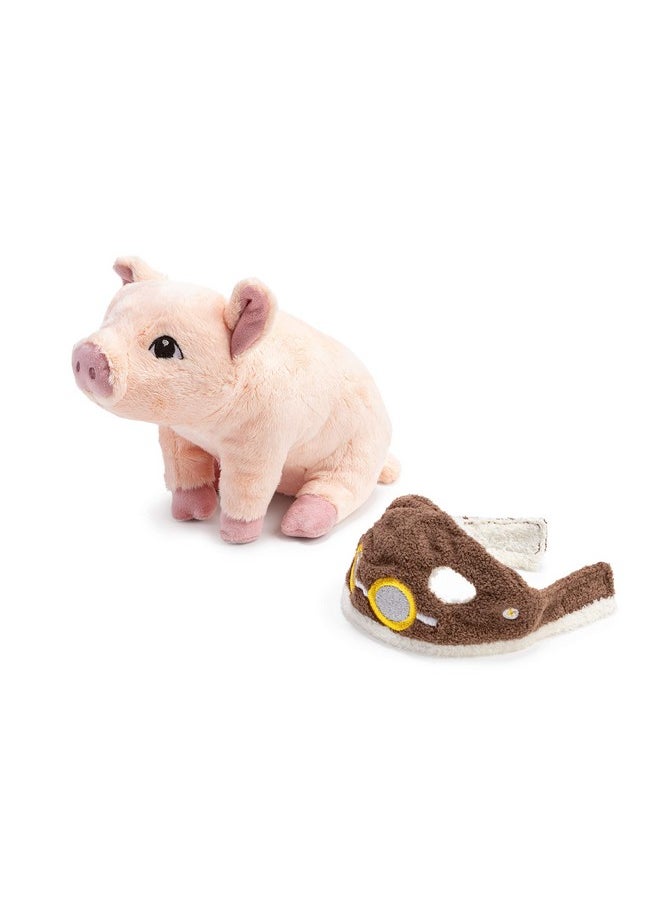Flying Pig Plush A Cute Stuffed Animal Companion To The Book Maybe 5″W X 6. 5″H X 9. 25″D