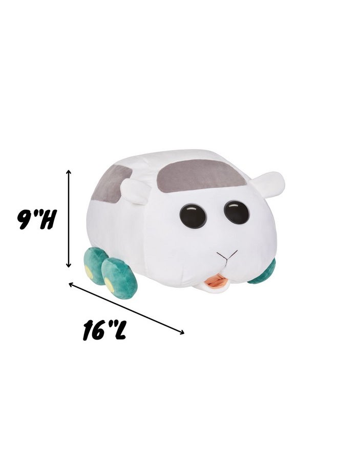 Pui Pui Molcar 16-Inch Shiromo, Ultrasoft Stuffed Animal Large Plush Toy, Gift For Kids Girls Boys Collectors Ages 3 4 5 6 7+