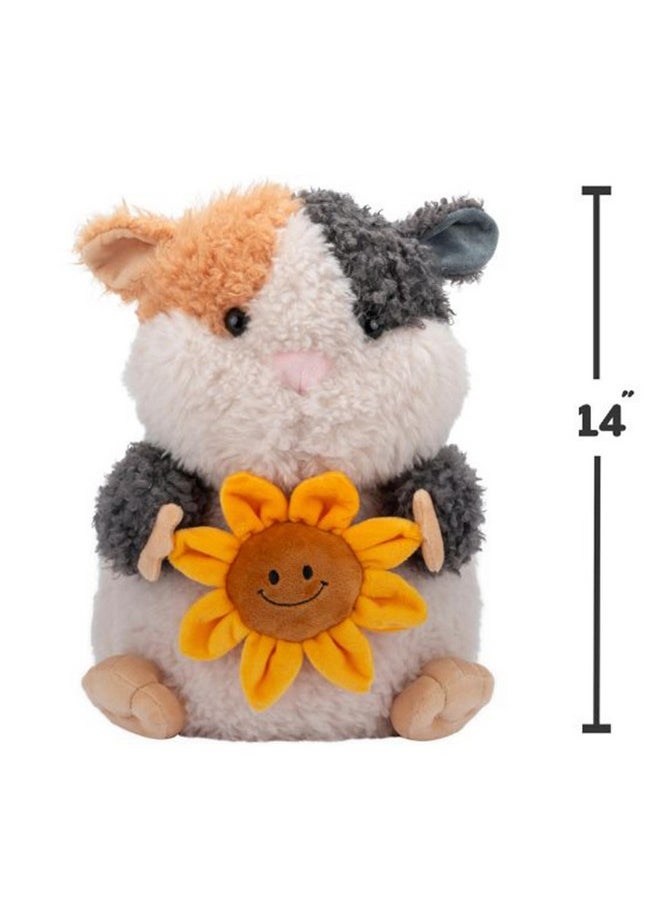 14-Inch Sunflower Cuddle Guinea Pig Plush - Ultrasoft Official Jazwares Plush From The Makers Of Squishmallows