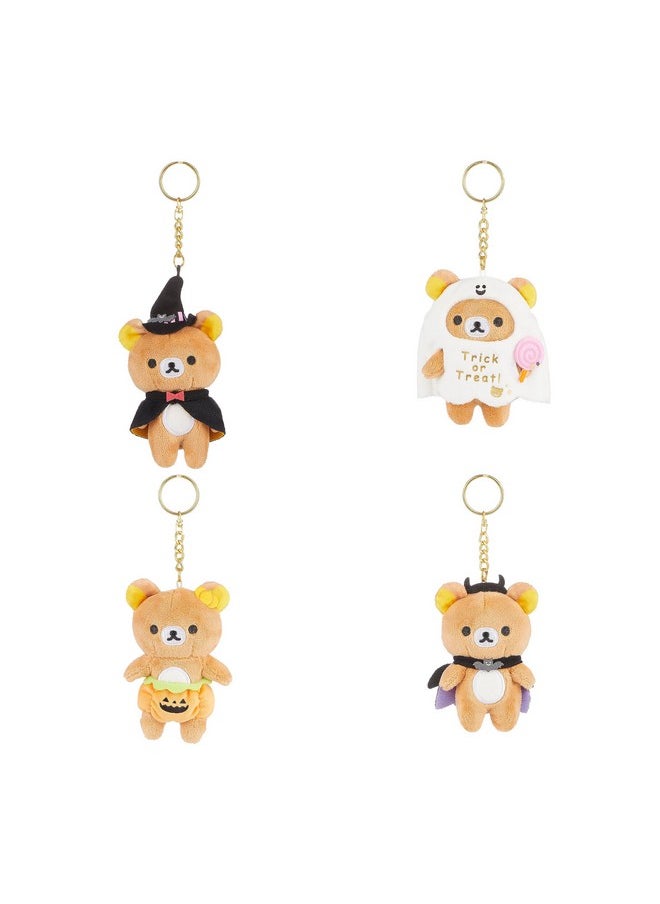 San-X Original Halloween Series Plush Keychain Blind Box - 1 Out Of 4 Pcs