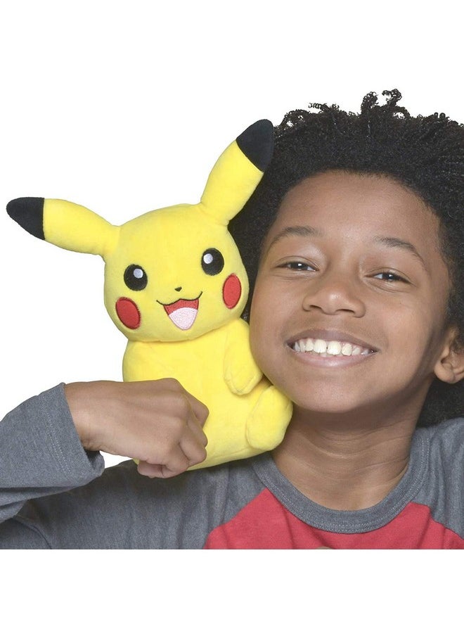 Pokémon Official & Premium Quality 8-Inch Pikachu - Adorable, Ultra-Soft, Plush Toy, Perfect For Playing & Displaying - Gotta Catch ˜Em All, Yellow