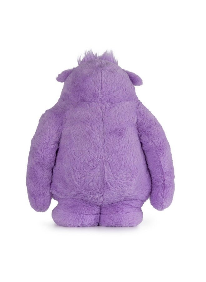 If Imaginary Friends Blue Plush Pillow Buddy - Super Soft Purple Fuzzy Character Pillow - Polyester Microfiber, 16 Inches