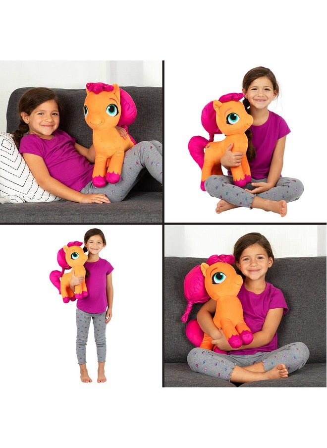 Tle Pony Sunny Kids Bedding Super Soft Plush Cuddle Pillow Buddy, One Size, By Franco