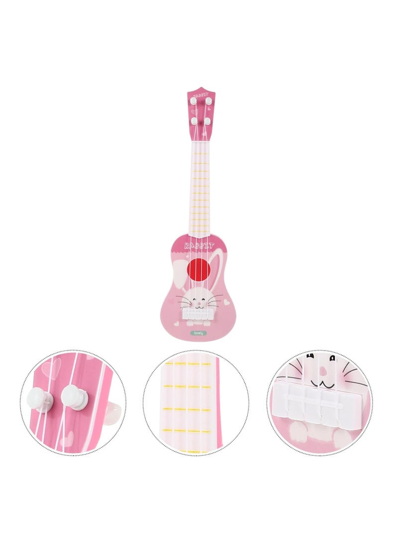 Musical Toys Early Education Ukulele Toys, Mini Ukulele Instruments, Children'S Guitar Ukulele Suitable For Toddler Boys And Girls Beginners Children'S Musical Toys (Zebra Blue)