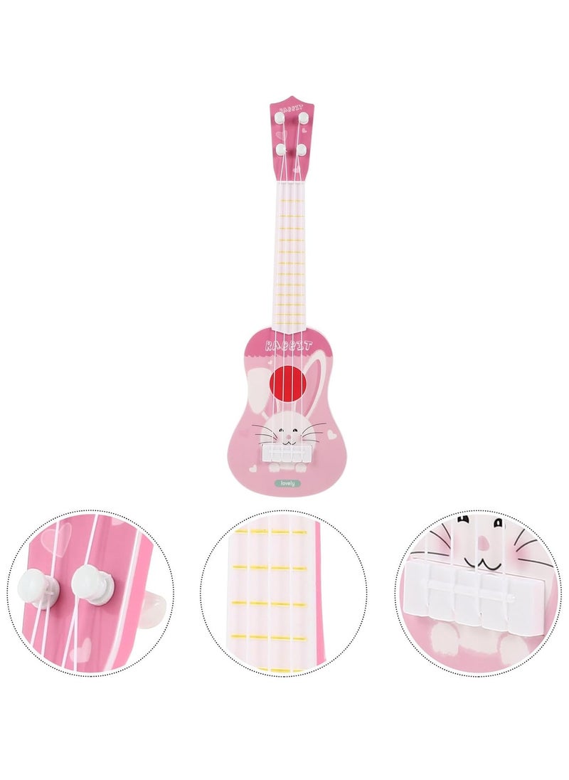 Musical Toys Early Education Ukulele Toys, Mini Ukulele Instruments, Children'S Guitar Ukulele Suitable For Toddler Boys And Girls Beginners Children'S Musical Toys (Yellow Dinosaur)