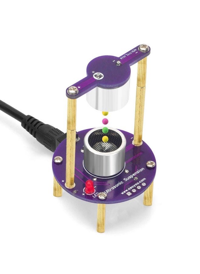 Ultrasonic Levitation Kit, Soldering Practice Project To Learn To Solder And Master Stem Skills