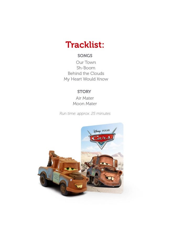 Mater Audio Play Character From Disney And Pixar'S Cars 2