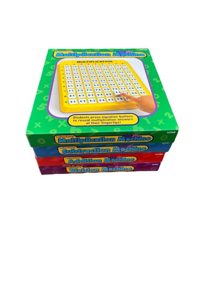 Self-Teaching Math Machines - Set Of 4