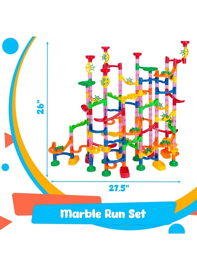 232Pcs Marble Run Set, Construction Building Blocks Toys Educational Toy For Kids Gifts