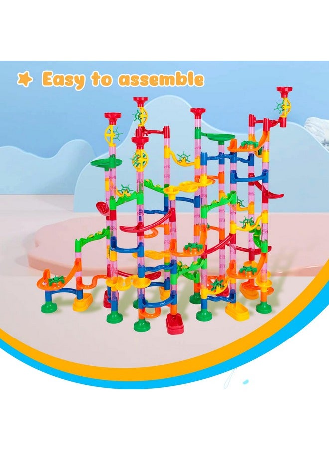 232Pcs Marble Run Set, Construction Building Blocks Toys Educational Toy For Kids Gifts