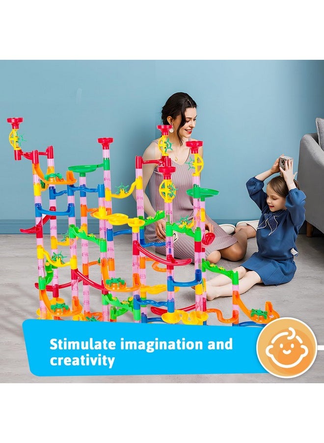 232Pcs Marble Run Set, Construction Building Blocks Toys Educational Toy For Kids Gifts