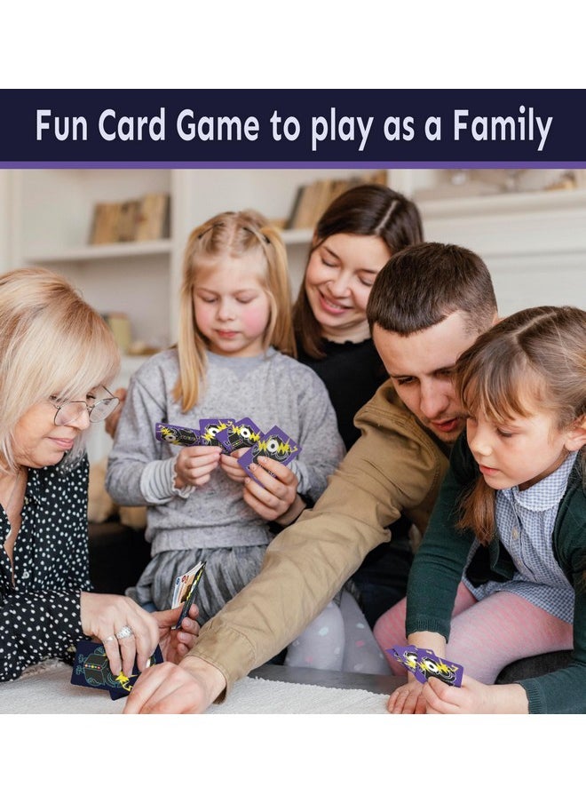 Wowels Phonics And Vowel Sounds Card Game - Learn To Read Kindergarten 1St 2Nd Grade Learning - Short Vowel Cvc Words And Long Vowel Matching Game 2-8 Players