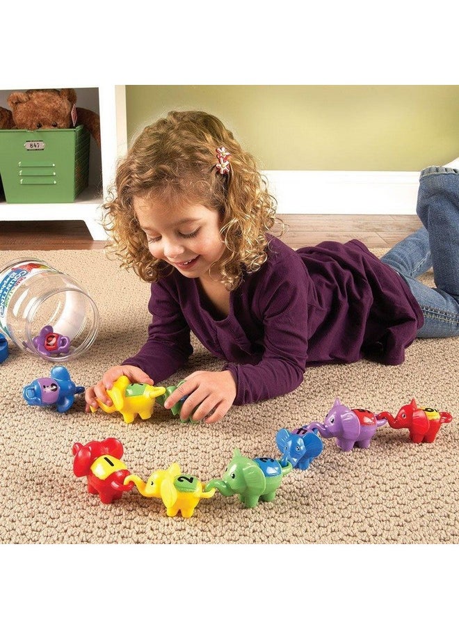 Counting Elephants Set Of 10Multicolor