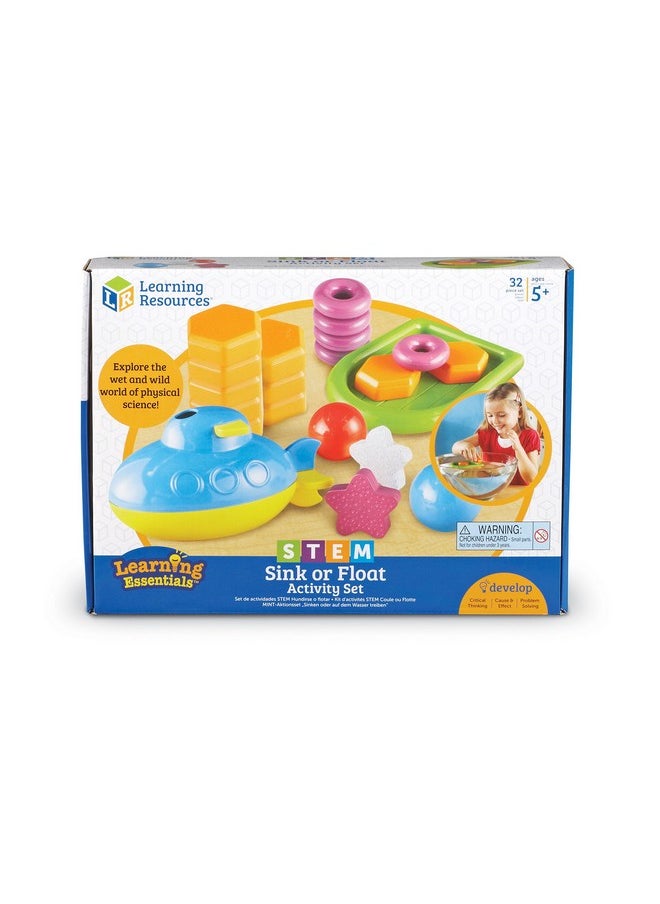 Stem Sink Or Float Activity Set Early Science Concepts 32 Pieces Ages 5+