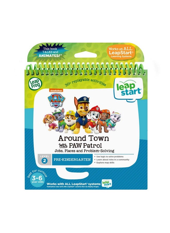 Leapstart 3D Around Town With Paw Patrol Book Level 2