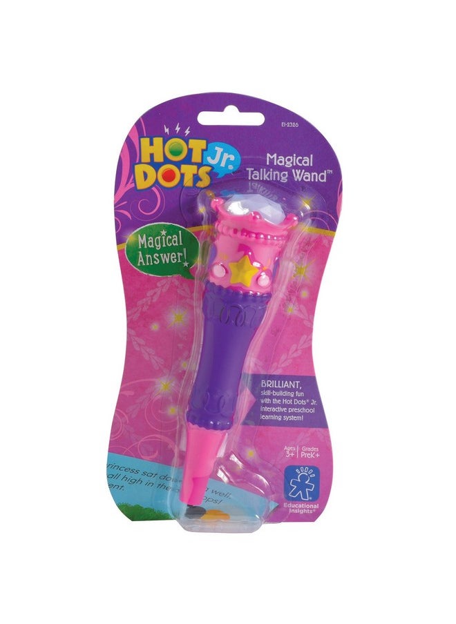 Hot Dots Jr. Magical Talking Wand Encourages Independent Selfpaced Learning Ages 3 And Up