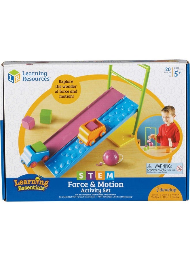 Stem Force & Motion Activity Set 20 Pieces Ages 5+