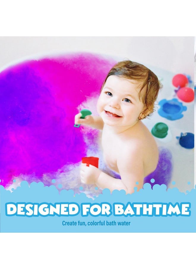 ® Fizzy Bath Color Tablets & Bath Slime Soap| Nontoxic | Create Fun Bath Colors With 7 Colors Of Bath Drops | Enjoy Stretchy, Squishy Bath Slime Soap For Kids Bath Sensory Fun