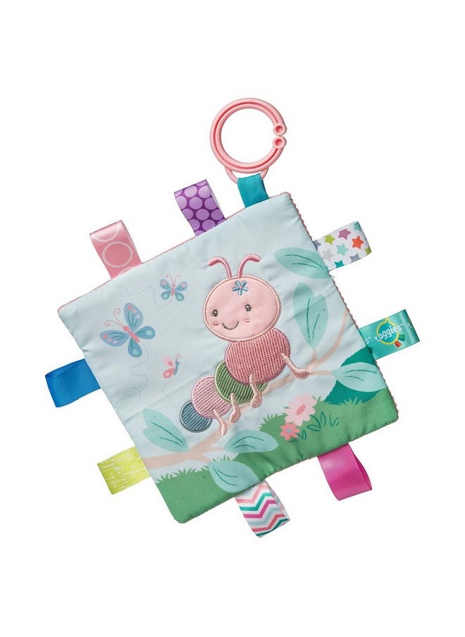 Crinkle Me Toy With Baby Paper & Squeaker With Sensory Tags, 6.5 X 6.5-Inches, Camilla Caterpillar